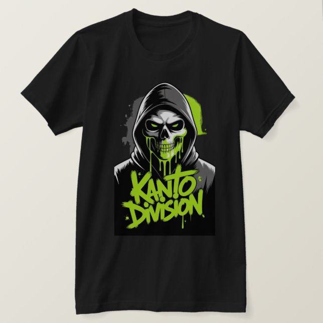 Camiseta Kanto Division Skull Graphic  (Frente do Design)