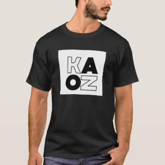 Camiseta KAOZ black and white 