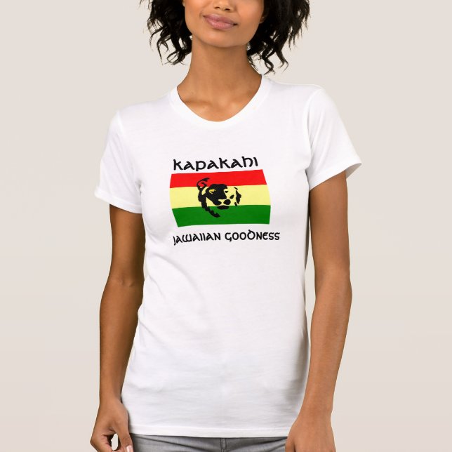 Camiseta kapakahi, bens jawaiian (Frente)