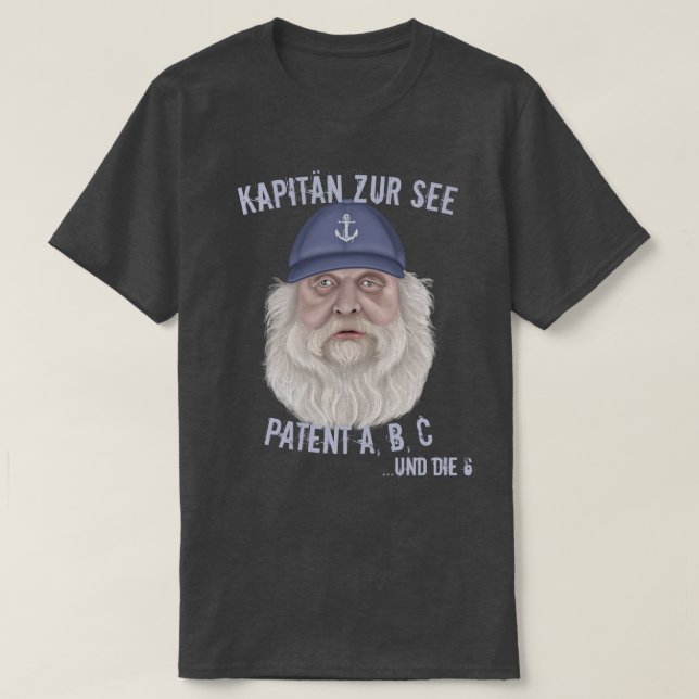 Camiseta Kapitan Zur Ver (Frente do Design)