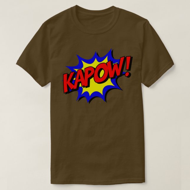 Camiseta Kapow (Frente do Design)