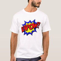 Kapow da revista em quadrinhos!