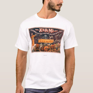 Camiseta Kar-MI "o mistério o mais sobressaltado de todo o