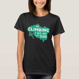 Camiseta Karabiner Subindo Eu Faço Minhas Próprias Pedras