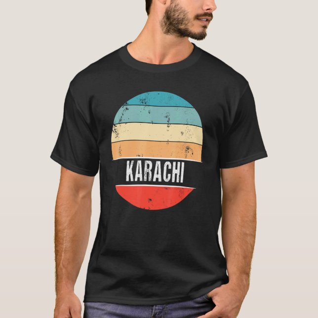 Camiseta Karachi Pakistan City Trip (Frente)