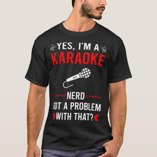 Camiseta Karaokê Com Problemas (Frente)