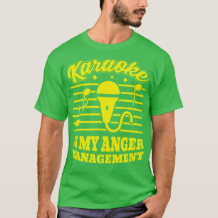 Camiseta Karaoke É A Minha Gerência De Raiva