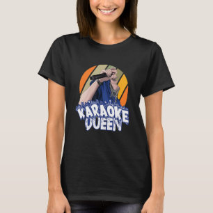 Camiseta Karaoke Queen Singing Matching