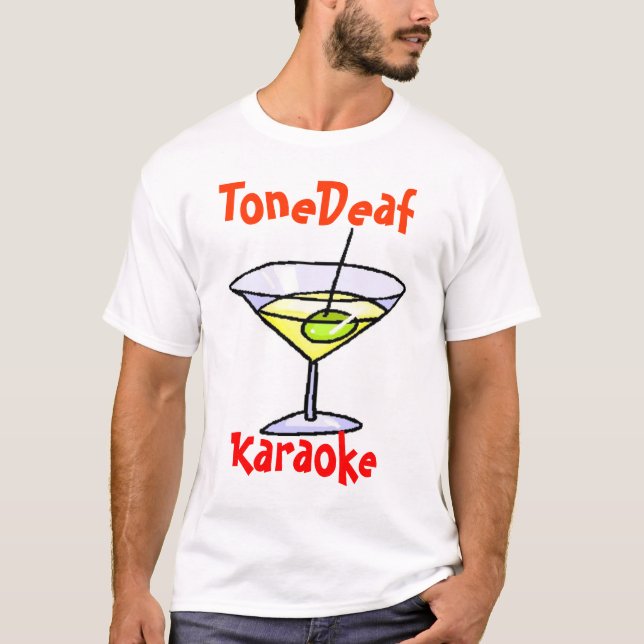 Camiseta Karaoke ToneDeaf (Frente)