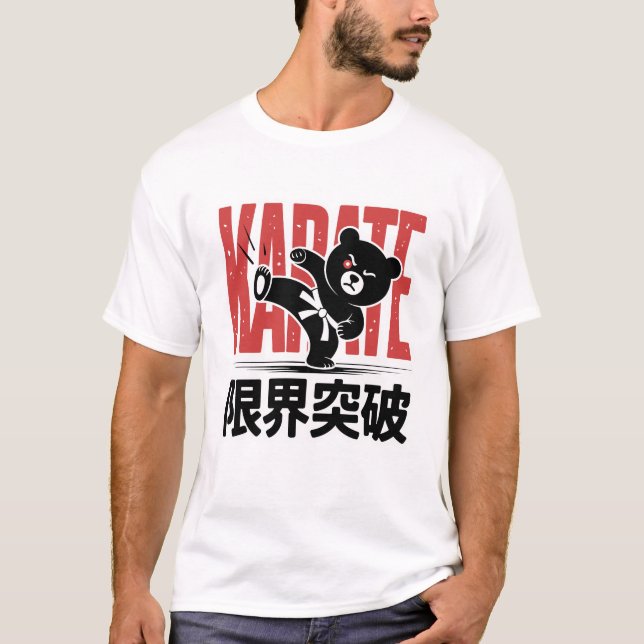 Camiseta Karate Bear (Frente)