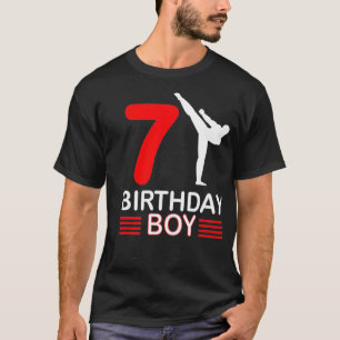 Camiseta Karate Birthday Boy Gift Kids Taekwondo