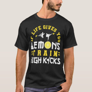 Camiseta Karate Black Belt Gi Uniform If Live Te Dá Lem