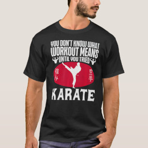 Camiseta Karate Black Belt Gi Uniform Você Não Sabe O Que