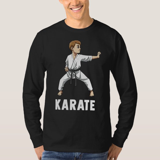 Camiseta Karate Boy Kid Karate Mma (Frente)