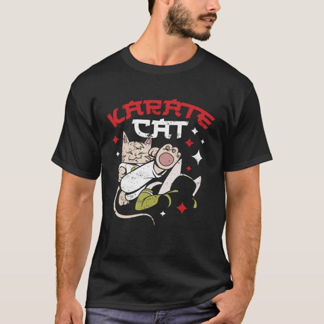 Camiseta Karate Cat (Frente)