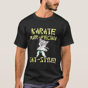 Camiseta Karate Cat Lover Belt Artes Marciais Taekwondo Lut