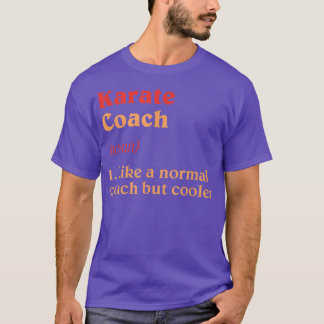 Camiseta Karate Coach Definition Funny Sensei Humor 