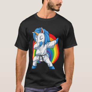 Camiseta Karate - Dabbing Karate Unicorn Dab Karate Unicorn