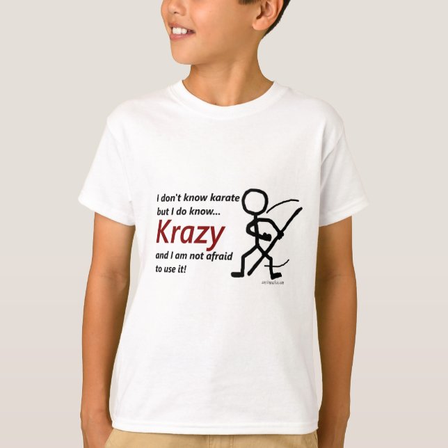 Camiseta Karaté de Krazy (Frente)