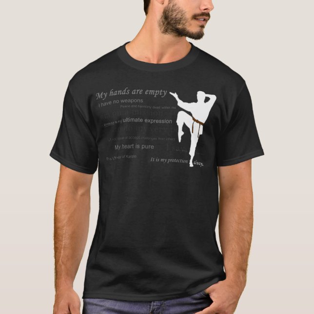 Camiseta Karaté de Shorin Ryu (Frente)
