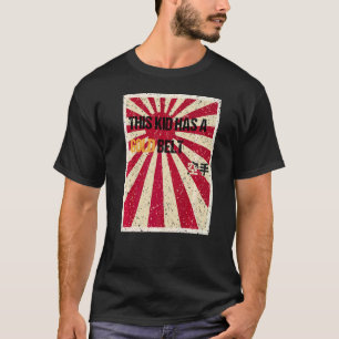 Camiseta Karate Dourado Belt Youth