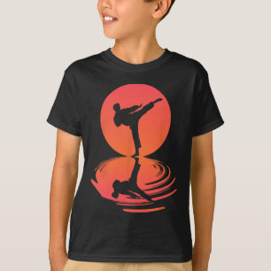 Camiseta Karate E Kung Fu Silhouette Shotokan Gift Martia