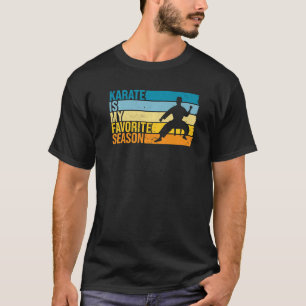 Camiseta Karate É Minha Estação Favorita Para Karateka