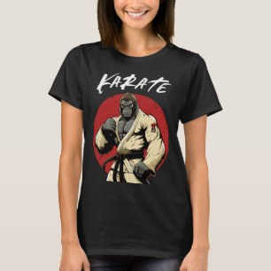 Camiseta Karate Gorilla Karateka Boys and Girls Karate Gor