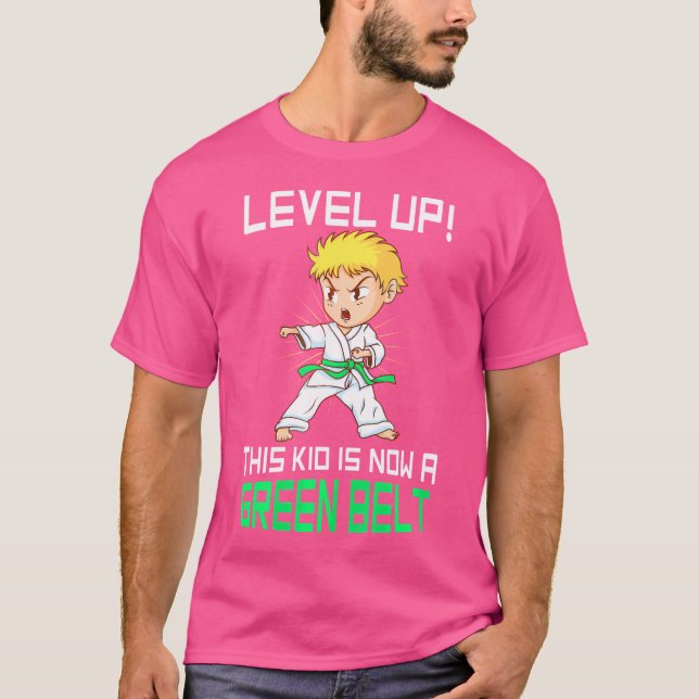 Camiseta Karate Green Belt Prêmio Karate Judo (Frente)
