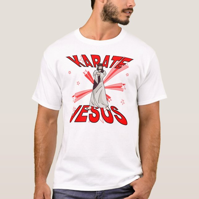 Camiseta Karaté Jesus (Frente)