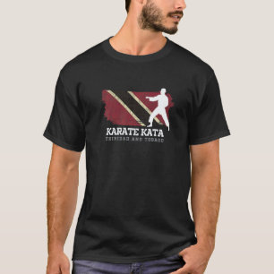 Camiseta Karate Kata de Artes Marciais de Trinidad e Tobago