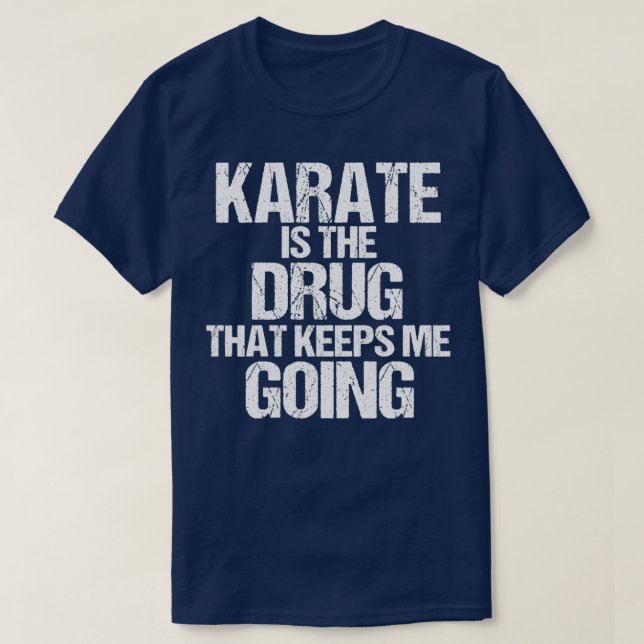 Camiseta Karate Kick Martial Arts Dotou Carate (Frente do Design)