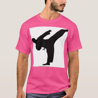 Camiseta Karate Kick Silhouette 1