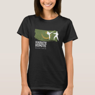 Camiseta Karate Kumite Artes Marciais, Mauritânia