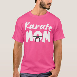 Camiseta Karate Mãe Karate Mama Karate Mãe