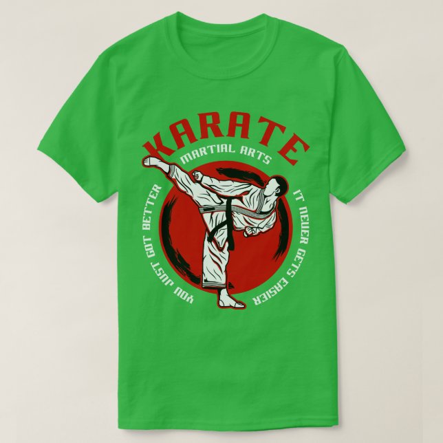 CAMISETA KARATE MARTIAL ART (Frente do Design)