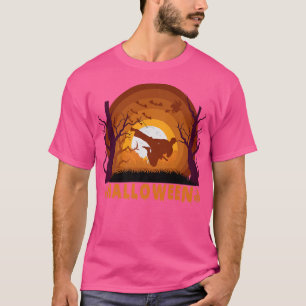 Camiseta Karate Martial Arts E Lua Silhouette Engraçada Hal