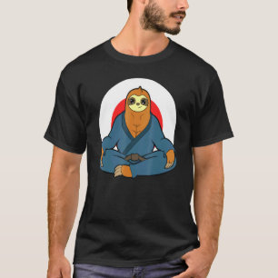 Camiseta Karate Master Martial Arts Jiu Jitsu Sloth 2