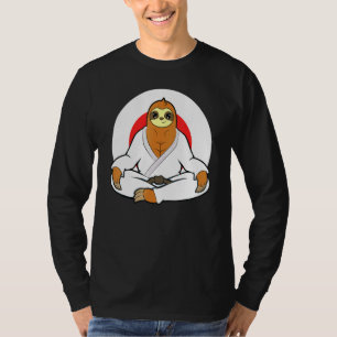 Camiseta Karate Master Martial Arts Jiu Jitsu Sloth 3