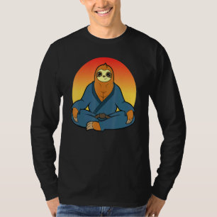 Camiseta Karate Master Martial Arts Jiu Jitsu Sloth 4