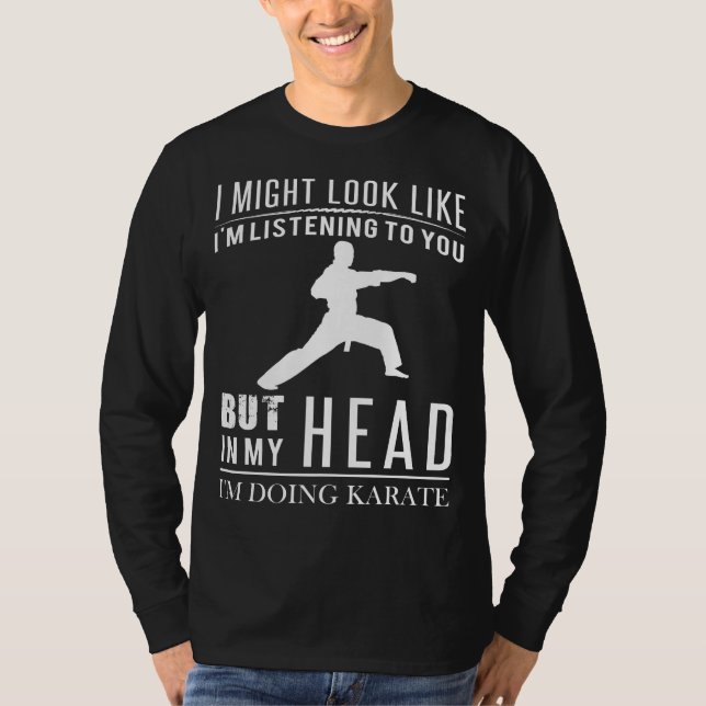 Camiseta Karate Masterhead Tee - Silent Focus, Kicks Oculto (Frente)