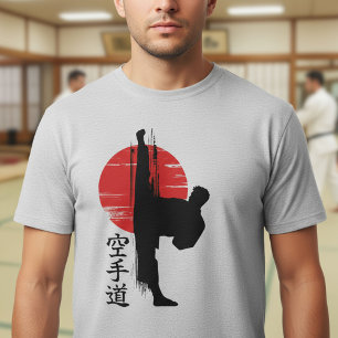 Camiseta Karate Mawashi geri