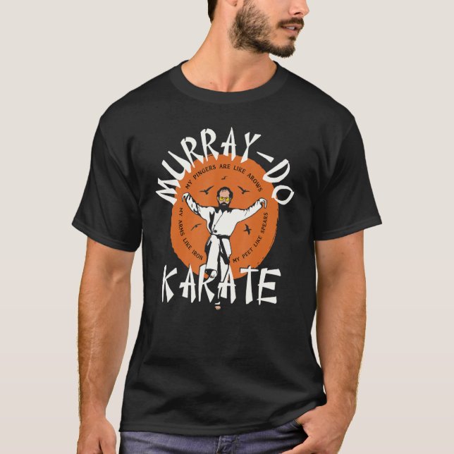 Camiseta Karate Murray Do Unisex Para Mulheres Masculinas (Frente)