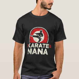 Camiseta Karate Nana Retro Kick Silhouette