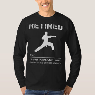 Camiseta Karate Ninja: Eu Faço O Que Quero Lá!