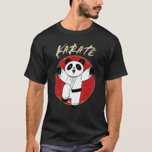 Camiseta Karate Panda  Meninos e Meninas Karate Panda