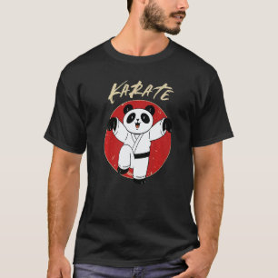 Camiseta Karate Panda - Meninos e Meninas Karate Panda Prem