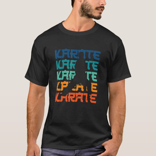 Camiseta Karate Retro Karate (Frente)