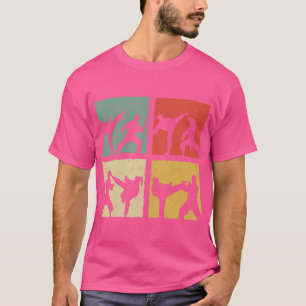 Camiseta Karate Retro Vintage Karateka Karate Fighter Karat