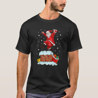 Camiseta Karate Santa Claus Natal Kung Fu Taekwondo MMA